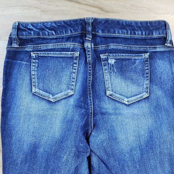 💇♀️Torrid Blue Denim Lightly Distressed Jeans Size 16 - Picture 6 of 11